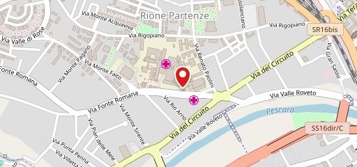 Sirio - Bar interno Ospedale Di Pescara (PE) sulla mappa