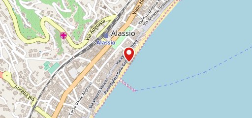 SJUNGLE ALASSIO sur la carte