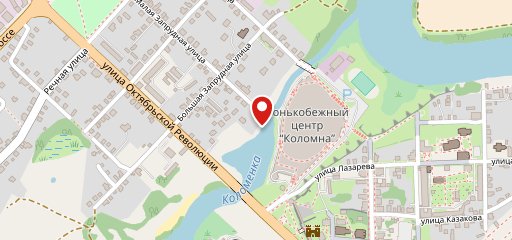 Конькобежный центр, столовая sur la carte