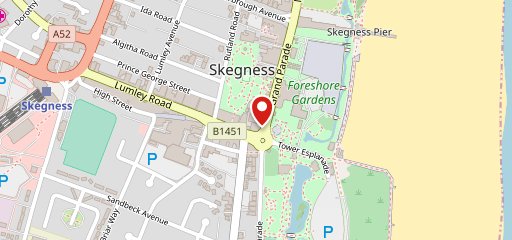 Skegness Ex-Servicemens Club Ltd en el mapa