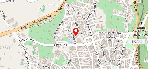 Sketch Caffumetteria sulla mappa