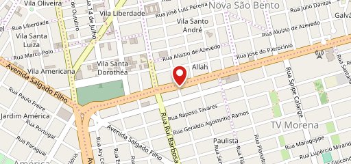 Skina Frango da Hora no mapa