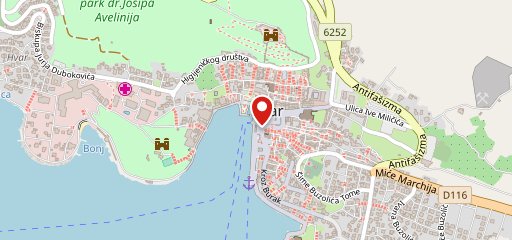 Slasticarnica Hvar sulla mappa