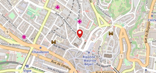 Slice Pizza Lausanne sulla mappa