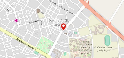 Snack Bab Dakhla sur la carte