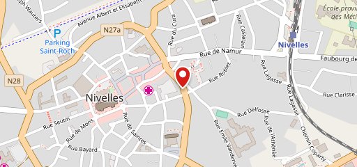 Snack Star Nivelles sur la carte