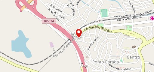 Lacome restaurante pizzaria e burguer no mapa