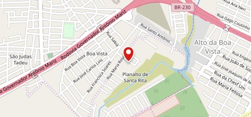 Só Quero Pizza no mapa