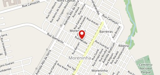 Sobaria Das Moreninhas no mapa