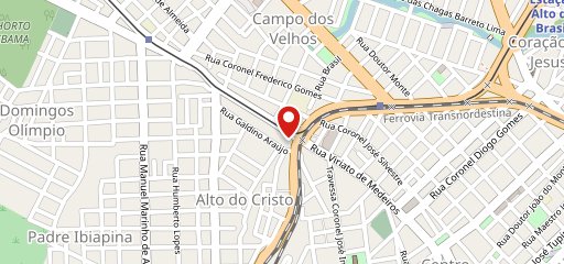 Sobral Pizza Delivery no mapa