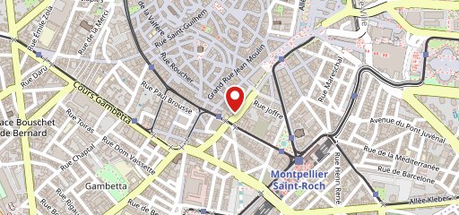 Social Bar Montpellier sur la carte