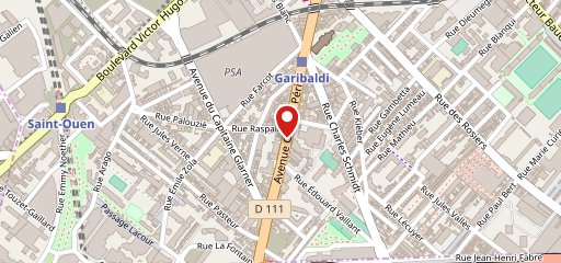 Social Bar Saint-Ouen sur la carte