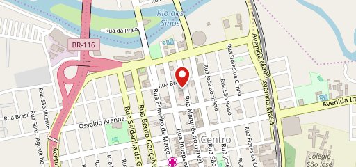 Veneza Restaurante e Eventos - Sociedade Orpheu no mapa