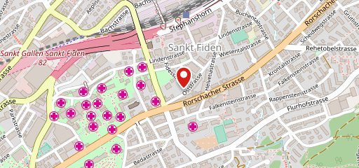 Solidaritätshaus St.Gallen sulla mappa