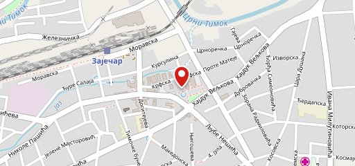 Soljica Kafe sur la carte