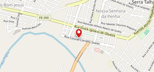 LAMPIÃO ACESO PIZZARIA. no mapa