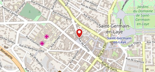 Le Soprano Saint Germain en Laye sur la carte