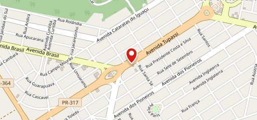 Sorelli Caffé Assis Chateaubriand PR no mapa