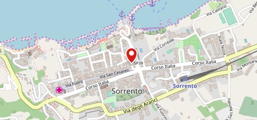 Sorrento sulla mappa