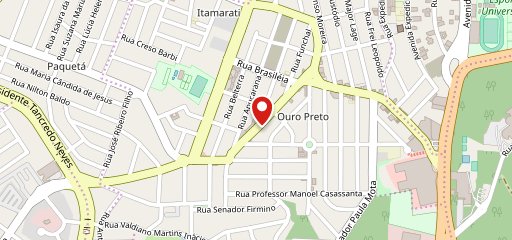 Sorvetaça Ouro Preto no mapa