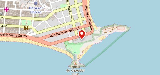 Sorvete Itália no mapa