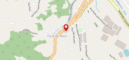 Sorveteria 13 de Maio no mapa