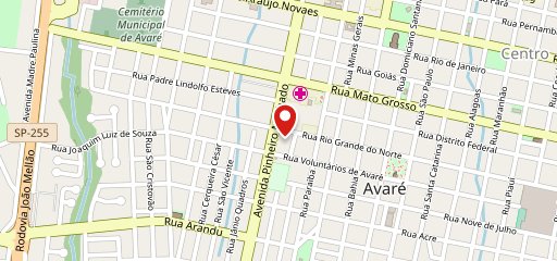 Sorveteria Avenida no mapa