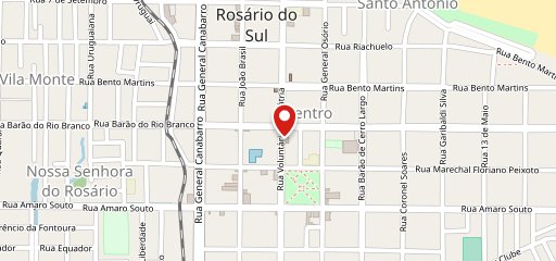 Sorveteria Bom Cream Calçadão no mapa