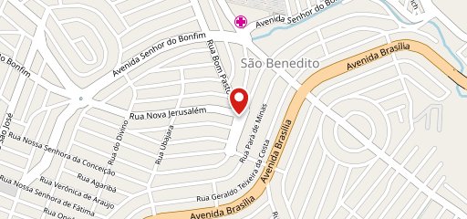 Sorveteria E Açai Ice Bell no mapa