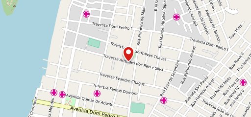 SORVETERIA E PIZZARIA IRACEMA no mapa