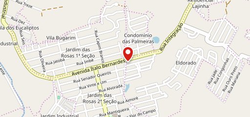 Sorveteria Maia no mapa