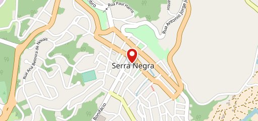 Sorveteria Tarantela no mapa