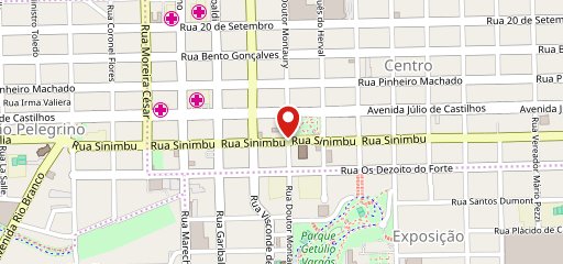 SORVETERIA URCA CENTRO no mapa