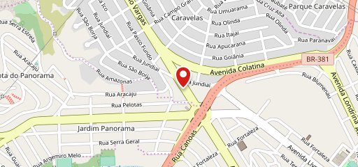 Sorveteria Caravelas - Pizzaria e Hamburgueria no mapa