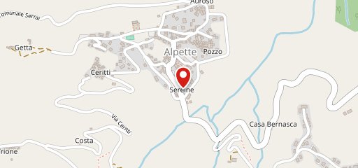 Sosteria Alpina sur la carte