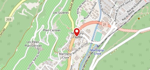 SouRiz restaurant Martigny sulla mappa