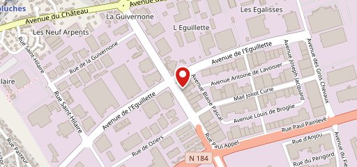 Sous les oliviers sur la carte