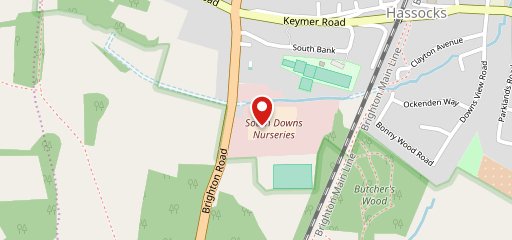 South Downs Nurseries on map