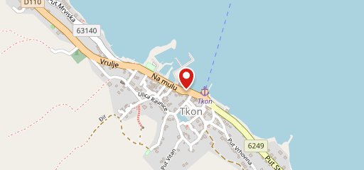 Restaurant Sovinje sulla mappa