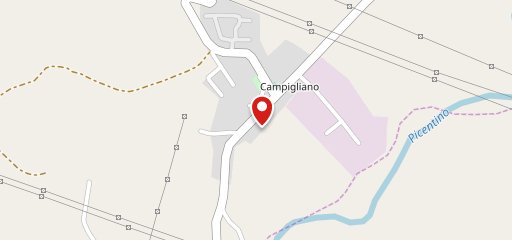 Pizzeria Spaccanapoli sur la carte