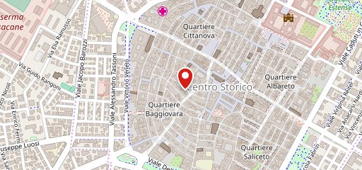 spaccio delle carceri sulla mappa