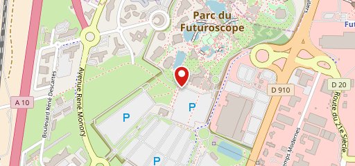 Space Loop Restaurant - Futuroscope sur la carte