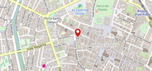 Forno Spallanzani Reggio Emilia sulla mappa