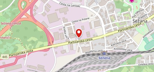 Gostilna Spark Sežana sulla mappa