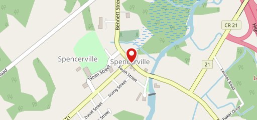 SpencerCity Bar & Grill sur la carte