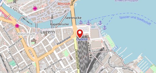 Caffè Spettacolo Luzern SBB sulla mappa