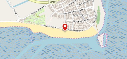 Spiaggia Airone Pizzeria Ristorante sulla mappa