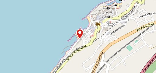 Spiaggia degli dei sulla mappa