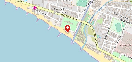Spiaggia libera Bagni Oasi Chiosco sulla mappa