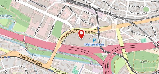 SPIGA Ristorante Glattzentrum sur la carte